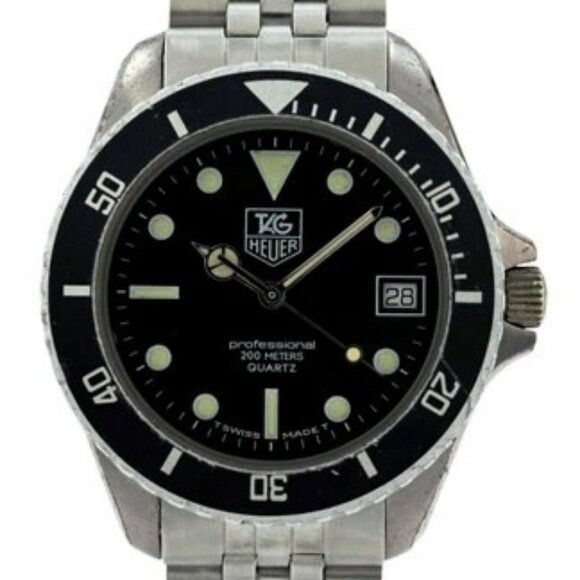 Tag Heuer 37mm Men's Professional 1000 Series Watch Jubilee 261/3! Ref: 980.033! - Picture 2 of 10